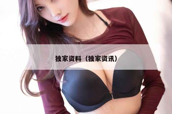 独家资料（独家资讯）